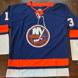 New York Islanders Matthew Barzal #13 Blue/White Jersey Adult XL (54) NWT