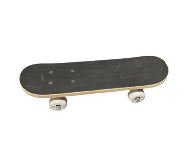 Used SMALL BOARD Complete Skateboard Black Regular 11834-S000039695