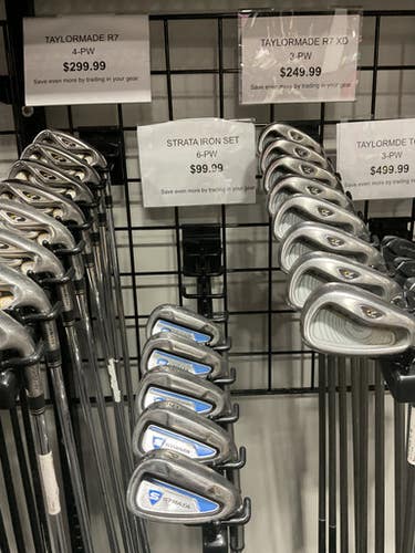 Used Strata IRON SET Mens Iron Set RH 6I-PW 11834-S000027055