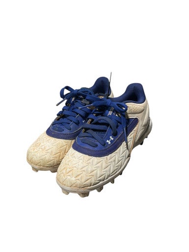 Used Under Armour BLUE CLEATS BB/SB Cleats Royal Blue Youth 13.0 11834-S000039729