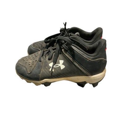Used Under Armour LEAD OFF BB/SB Cleats Black Youth 12.0 11834-S000041164