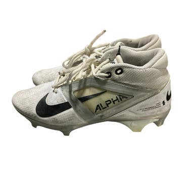 Used Nike Adult FB Cleats White Senior 7.5 11834-S000041172