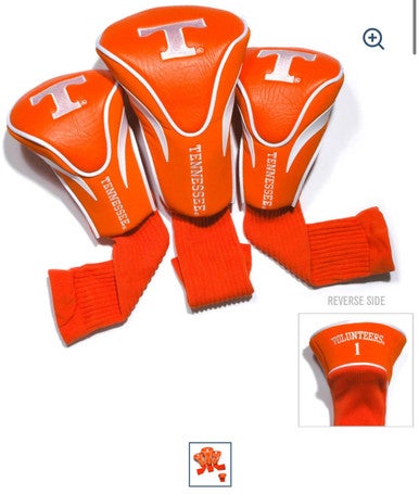 New TENNESSEE 3PACK GLOVE CLUB HEADCOVERS 11834-JMG55508-150