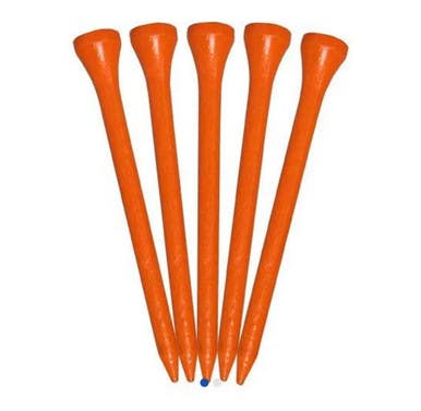 New 75CT 3 1/4 NEON ORANGE TEES 11834-JMG87813