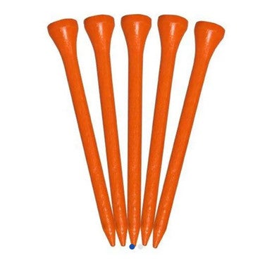 New 75CT 3 1/4 NEON ORANGE TEES 11834-JMG87813