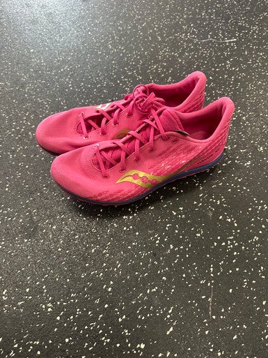 Used Saucony Track & Field Cleats Adult Pink Senior 8.5 11849-S000032242
