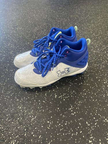Used Under Armour BH BB/SB Cleats White Senior 7.5 11849-S000032359