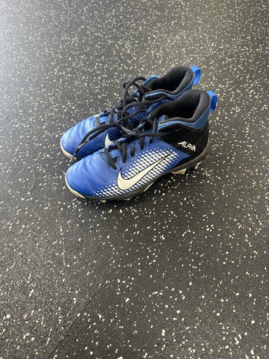 Used Nike ALPHA BB/SB Cleats Royal Blue Junior 02.5 11849-S000032387