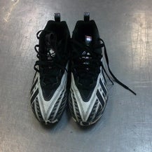 Used Adidas Jr FB Cleats Black Junior 05.5 11339-S000195172