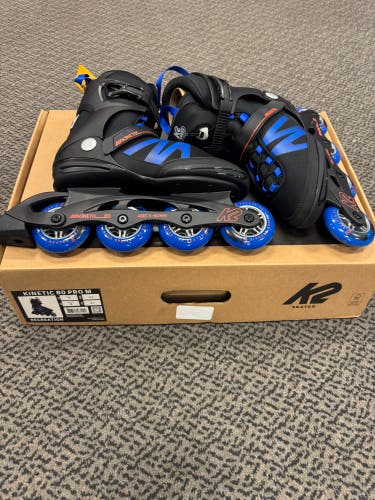 K2 Kinetic 80 Pro Inline Skates Size 9 (New)
