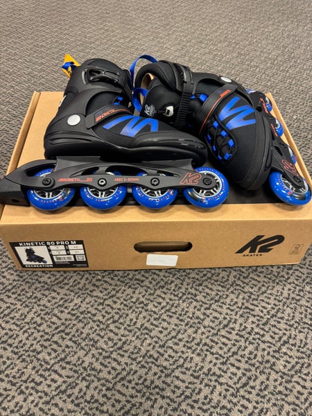 K2 Kinetic 80 Pro Inline Skates Size 9 (New)