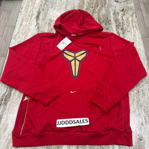 Nike Kobe Bryant Hoodie Pullover Red Gold Sweatshirt HF0066-636 Men’s Sz XXL NWT
New With Tags-$125