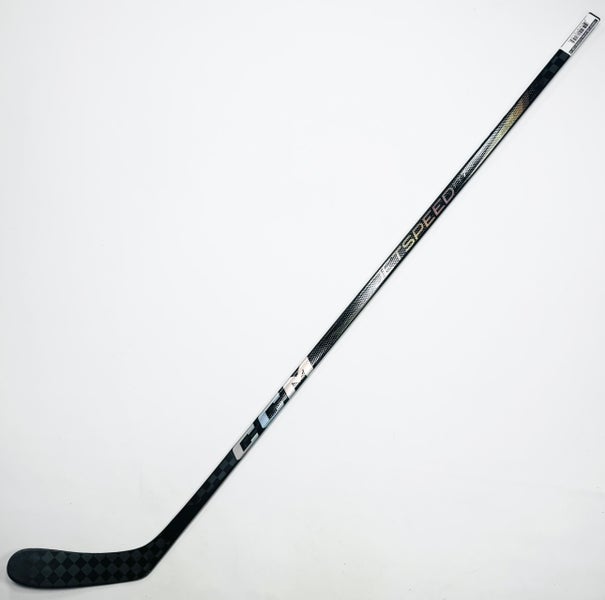 New Custom Black CCM Jetspeed FT7 Pro Hockey Stick-RH-95 Flex-P90T-Grip W/ Bubble Texture