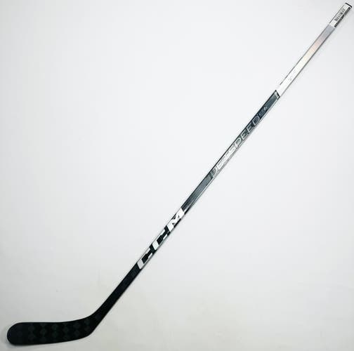 New Custom Silver CCM Jetspeed FT6 Pro Hockey Stick-RH-70 Flex-P71-Grip W/ Bubble Texture
