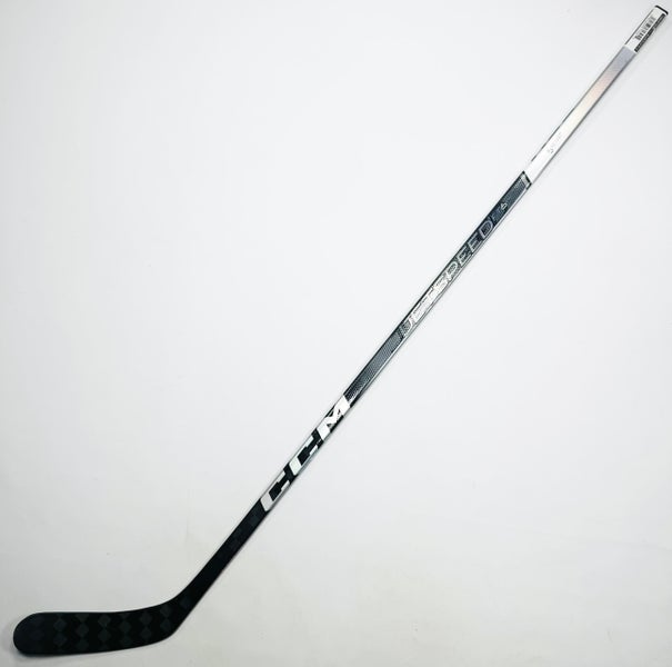 New Custom Silver CCM Jetspeed FT6 Pro Hockey Stick-RH-70 Flex-P71-Grip W/ Bubble Texture