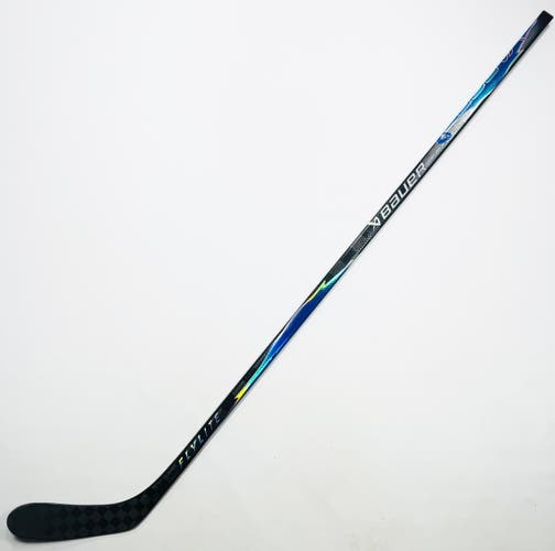 New Custom Blue Bauer Vapor Flylite Hockey Stick-RH-Pastrnak Pro Curve-70 Flex-Grip W/ Full Tactile