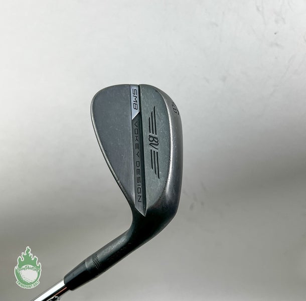 Titleist Vokey SM8 F Grind Jet Black Wedge 48*-10 Stiff Flex Steel Golf Club