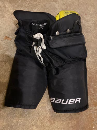 Junior Medium Bauer Supreme S27 Hockey Pants (Used)