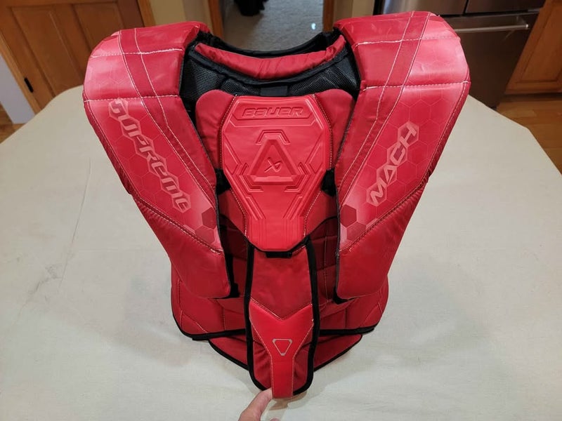 Bauer Mach Pro Goalie Chest Protector  |  XL chest, L arms  |  Pro Beef