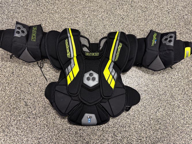 Small / Medium Vaughn Velocity VE8 Junior Goalie Chest Protector Pro Stock
