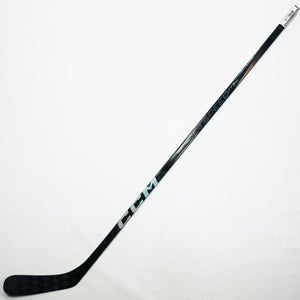New Custom Black CCM Jetspeed FT7 Pro Hockey Stick-RH-85 Flex-ZEGRAS-Grip W/ Bubble Texture
