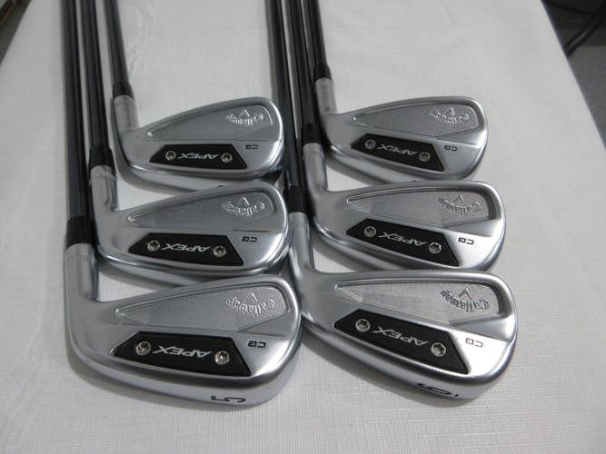 Callaway 2024 Apex CB Forged Iron Set - 5-PW - Stiff Flex Graphite