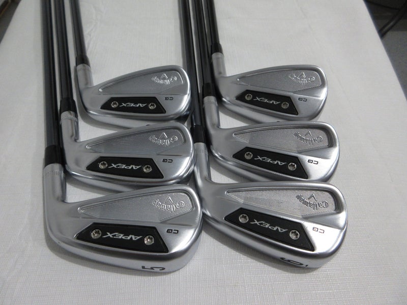 Callaway 2024 Apex CB Forged Iron Set - 5-PW - Stiff Flex Graphite