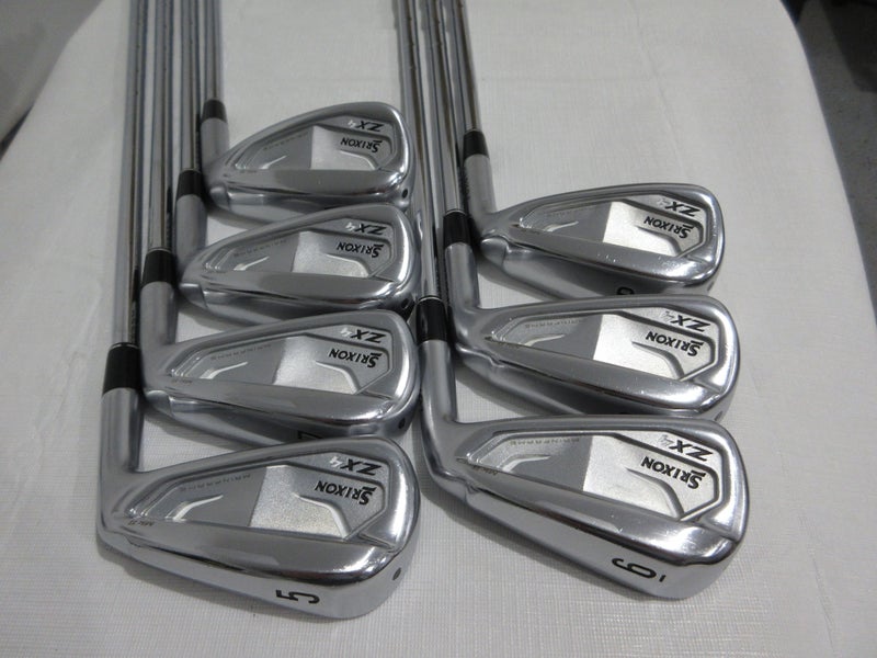 Srixon ZX4 MKII Iron Set - 5-PW, AW - KBS Tour Lite Regular Flex Steel