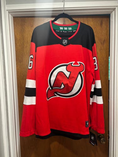 Jack Hughes New Jersey Devils Hockey Jersey