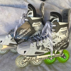 Mission INHALER WM03 Inline Skates Wide Width Size 8.5 (New)