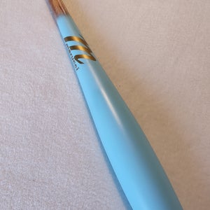 NEW Marucci Torpedo 33"/30oz Maple Wood Baseball Bat AP5 Baby Blue/Natural/Gold
