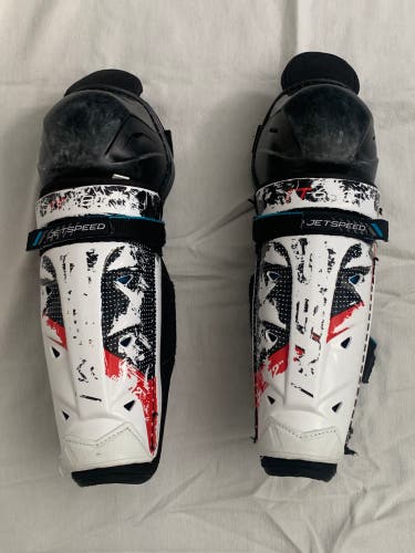 Junior CCM Jetspeed FT680 12" Shin Pads (Used)
