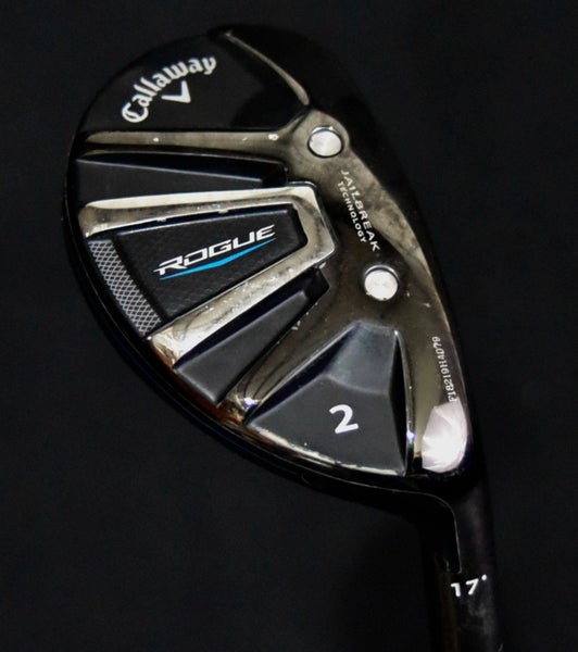 CALLAWAY ROGUE 2 HYBRID 17 LOFT STIFF FLEX, SHAFT 41", REGULAR FLEX, NEW GRIP