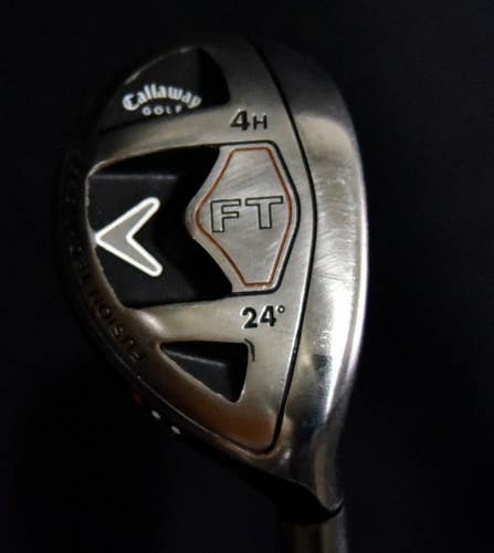 CALLAWAY FT 4 HYBRID LOFT 24, SENIOR FLEX, SHAFT 40", RIGHT HANDED, NEW GRIP