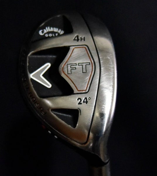 CALLAWAY FT 4 HYBRID LOFT 24, SENIOR FLEX, SHAFT 40", RIGHT HANDED, NEW GRIP