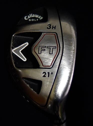CALLAWAY FT 3 HYBRID LOFT 21, SENIOR FLEX, SHAFT 40", RIGHT HANDED, NEW GRIP