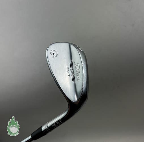RH Titleist Vokey SM7 M Grind Chrome Wedge 54*08 Wedge Steel Golf Club