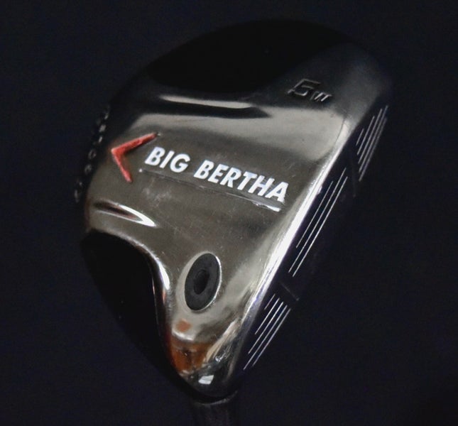 CALLAWAY BIG BERTHA 5 WOOD STIFF FLEX, SHAFT 42", RIGHT HANDED, NEW GRIP