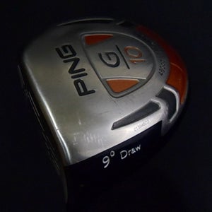PING G10 DRIVER LOFT 9 ,REGULAR FLEX, SHAFT 46", LH
