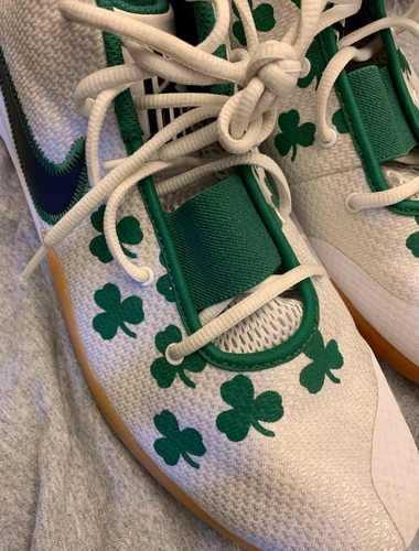 Nike Kyrie Flytrap 2 White Green Celtics Basketball