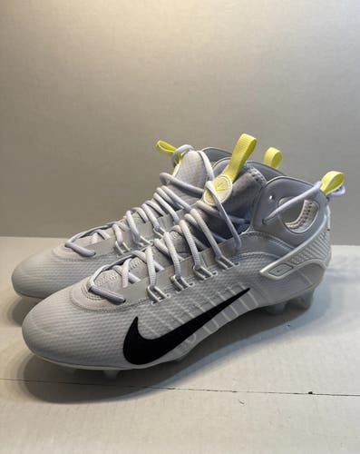 Nike Huarache 9 Elite Mid LAX SE Lacrosse Cleats FV6149-001 Men’s Size 13