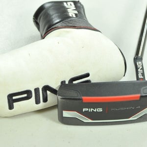 Ping Kushin 4 2021 34" Putter Red Dot Right Strong Arc Steel # 200414