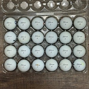 24 Titleist Pro V1 Golf Balls - 4A Near-Mint Condition