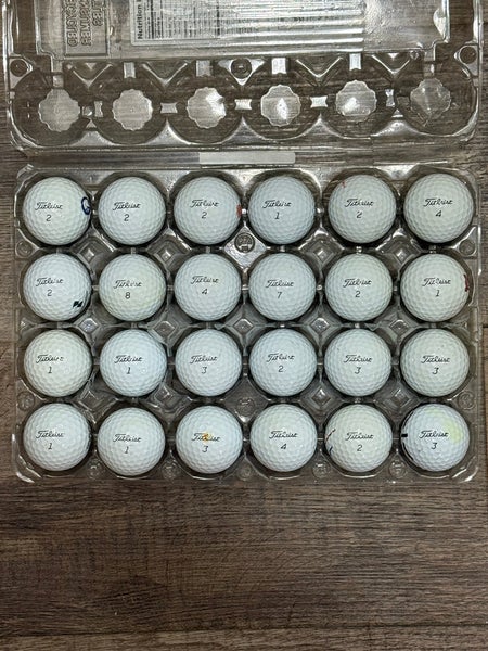 24 Titleist Pro V1 Golf Balls - 4A Near-Mint Condition