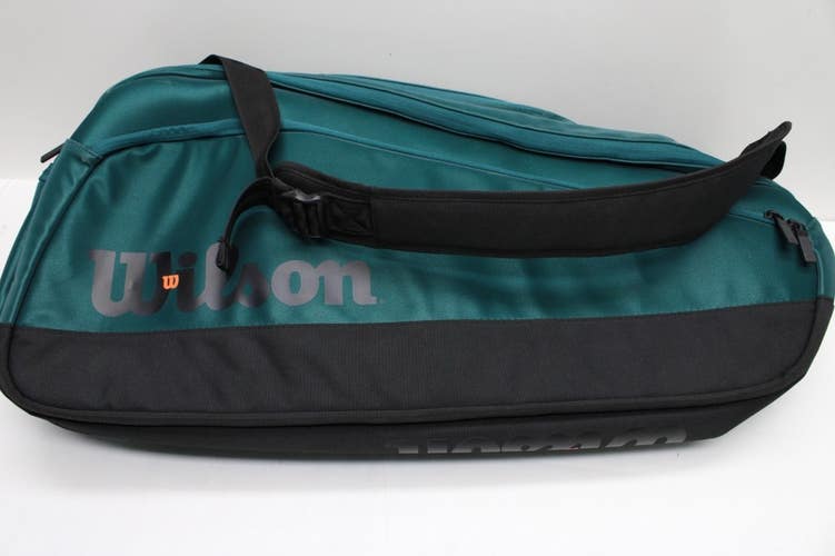 *NWT* WILSON BLADE SUPER TOUR TENNIS 15PK BAG (GREEN) #WR8031801001. MSRP: $160