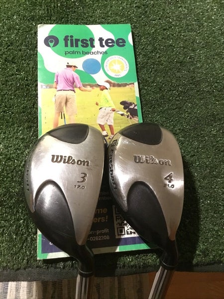 Wilson FatShaft Hybrids Set (3H & 4H) Regular Platinum Steel FatShafts