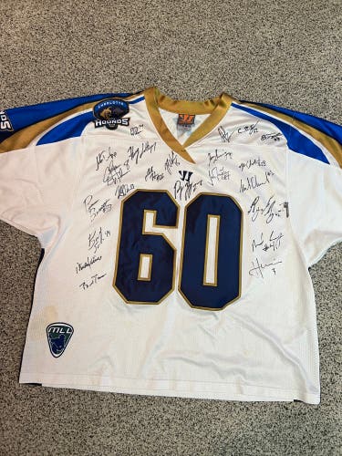 2013 Charlotte Hounds *Blood* Jersey - Autographed