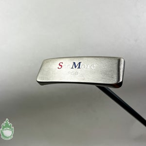 Used Right Handed SeeMore PCB Blade 38" Putter Steel Golf Club