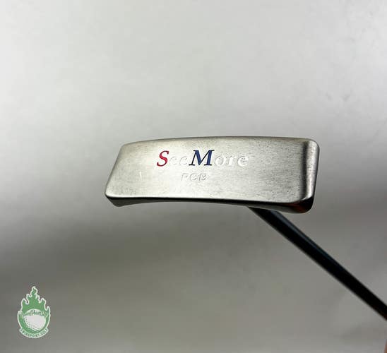 Used Right Handed SeeMore PCB Blade 38" Putter Steel Golf Club