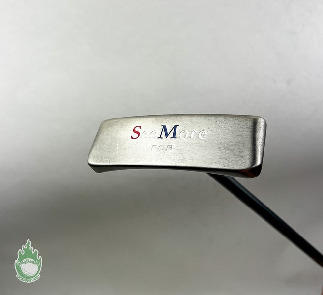 Used Right Handed SeeMore PCB Blade 38" Putter Steel Golf Club